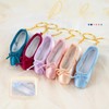 pumpumlia Ballet Shoe Keychain, Pointed Shoes, Handmade Pointed Shoe Pendant,