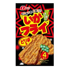 Natori Natori Squid Fried Spicy Flavor, 4 Sheets x 10 Bags