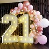 3FT Marquee Light Up Number,Marquee Numbers 3 Feet Tall, Large