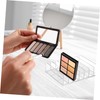BIUDECO Acrylic Eyeshadow Palette Organizer Divided Makeup Storage Stand with