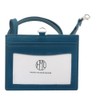HAKATA NO MORI LEATHER Genuine Leather, Double-sided, Clear, ID Card