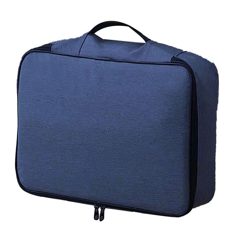 Certificate Storage Bag Oxford Document Bag Multi Layer Storage Pouch