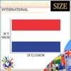 Länder Flaggen (90 * 150cm:Netherlands)
