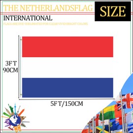 Länder Flaggen (90 * 150cm:Netherlands)