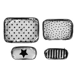 Nap Baby Set de 4 Estuches Organizadores para Bebé, impermeables, modernos, diferentes tamaños, ideal para viajes o pañalera