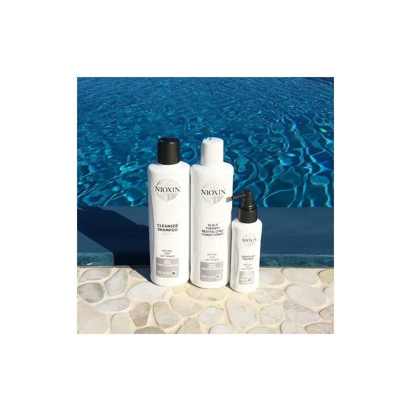 Kit Shampoo Y Acondicionador Cabello Anticaida Nioxin 1 1l