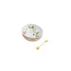 Mud Pie Flower Dipping Set, tidbit 1 1/4" x 4"