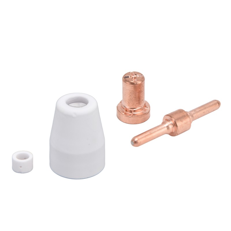 65Pcs Plasma Cutting Consumables Ceramic Copper Plasma Cutter Tips Kit