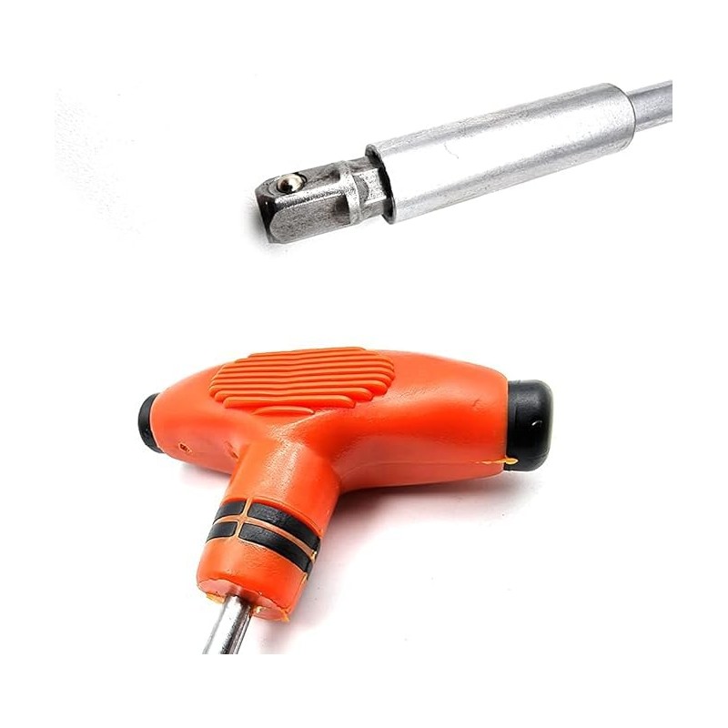 22-Piece T-Handle Screwdriver Bit Set – Multi-Bit Driver Kit with