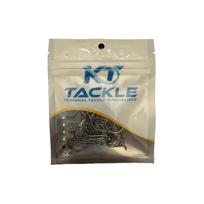Sea Fishing Circle Hooks 5 sizes 5/0, 4/0, 3/0, 2/0,