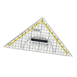 Herlitz Geometry Triangle, Large, with Handle