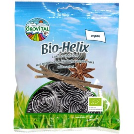Ökovital Bio Helix Liquorice Snails (2 x 80 g)