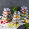 KADAX Glass Container with Lid, Food Container, Dishwasher Safe Food