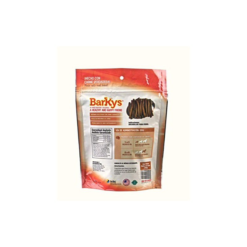 Barkys Palitos de Carne Jerky Stick, 3 Pack de 100