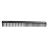 Diane Silicone Cutting Comb, Black, 8.5"