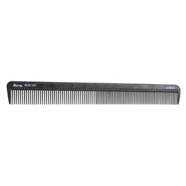 Diane Silicone Cutting Comb, Black, 8.5"