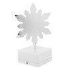 3D Metal Sheet Night Light Rotation Rechargeable Decoration 3D Night