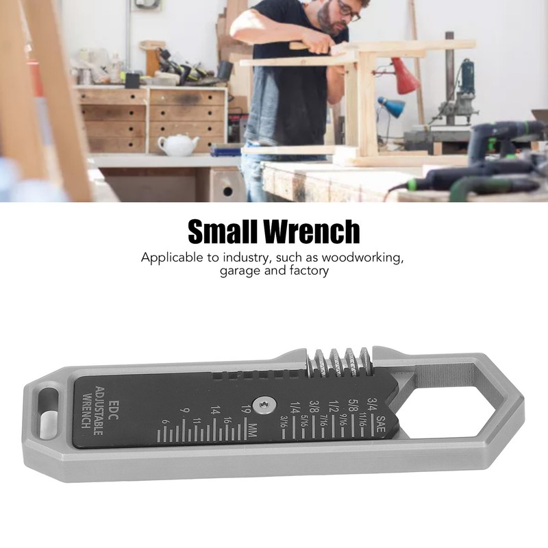 Adjustable Alloy Steel Mini Wrench Adjustable Size 9‑16mm Metal Small