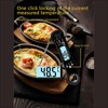 RUIHANXIN Meat Thermometer for Cooking - Wireless, Foldable Probe, Waterproof,