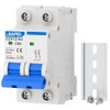 DC Miniature Circuit Breaker, 1000V 2 Pole 63 Amp Isolator