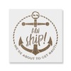 Aw Ship Anchor Stencil - Reusable Stencils for Painting -