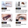 Libeauty Eyelash Tint Kit, Lash Tint Black and Eyebrow Dye