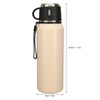Vacuum Water Bottle 1200ml Stainless Steel Portable Insulated Water Cup