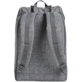 Herschel Supply Co. Retreat Backpack Gray Black Raven CrossHatch New