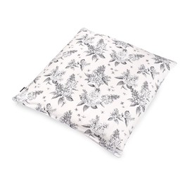 Style Decor W3404300 Zabuton Cover, 2.2 x 23.2 inches (55 x 59 cm), Set of 2, Stylish 100% Cotton, Lilac, Monochrome