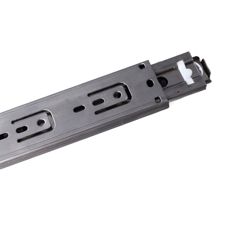 2PCS 14 Inch Push to Open Drawer Slides Stainless Steel