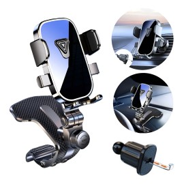 Soporte Para Celular Coche,porta Celular Carro 3en1 Estable
