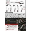 Fogman Radio Pliers Long Tapered Long Slim Tool Non-slip Treatment