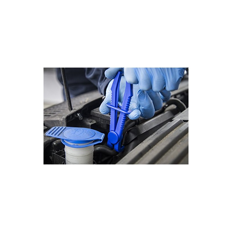 Blue Spot Tools 07923 Offset Hose Clamp Pliers, Blue, 150