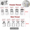 HATOOLHA® 360 Degree Swivel Faucet Aerator Filter Adapter for Kitchen
