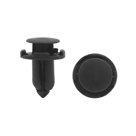 sourcingmap 50pcs 9mm Hole Splash Guard Fastener Retainer Clip for Bumper Fender