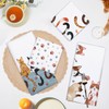 Arquiel Cats Tea Towels, 100% Cotton Kitchen Towel Set, 48