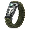 Coronel TX Pulsera de Supervivencia 5 en 1 de Paracord