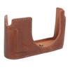 PU Leather Camera Half Case for Leica Q Half Body