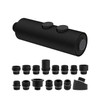 Metal Pull Down Kitchen Faucet Head Replacement with 15 Adapters,