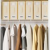 SheetCube Bed Sheet Organizers and Storage 8 Pack, Foldable Linen
