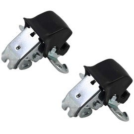 VHEUHZ Pack of 2 Car Rear Lower Door Lock Latch Compatible with Renault Master Kangoo Opel Vauxhall Movano 1998-2010 Tailgate Lock Boot Flaps
