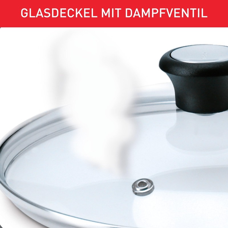 Tefal 2028097612 Glass lid, 26 cm