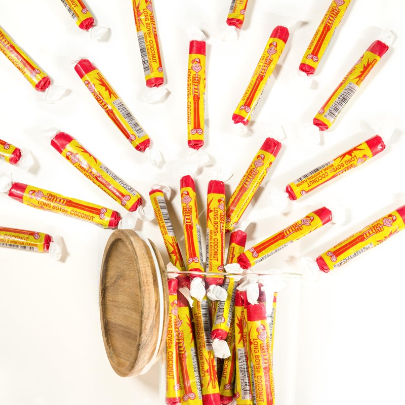 Smarty Stop Long Boy Coconut Toffee Candy (2 Pound (Pack
