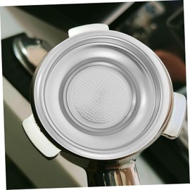 KICHOUSE 3 Piezas filtro de café filtro de repuesto para cafetera gotero para extracción de café expreso italiano embudo de café doméstico gotero conveniente Acero inoxidable Silver