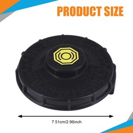Lyxheth Brake Fluid Cap Replacement for Honda, Brake Master Cylinder Cap, Brake Fluid Tank Reservoir Cap, Master Brake Cylinder Filler Cap Replaces OEM# 46662-SLE-J01 46662-SDC-A02 46662-S8A-003