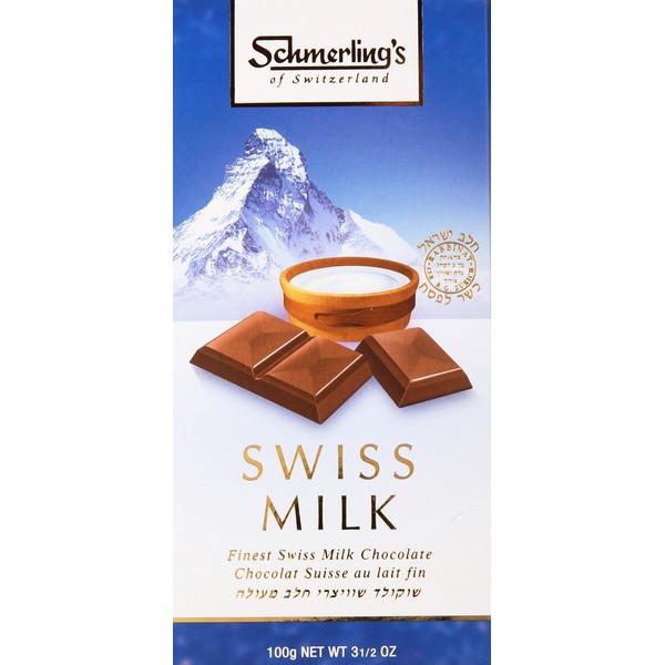 Swiss Milk Chocolate Bar, 3.5 oz