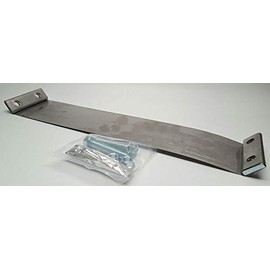 Ten 5" Stainless Steel Flat Band Style Exhaust Muffler Stack Pipe Clamps JT50ST