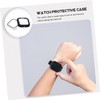 DOITOOL 2pcs Watch Case Screen Protector Case Glasswatch Protector Wrist