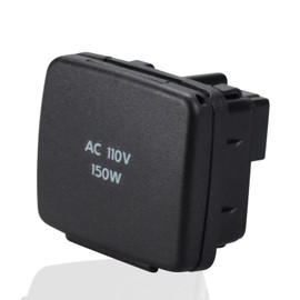 BC3Z-19N236-A Socket Assembly for Ford Lincoln Center Console Rear AC Power Outlet Socket Plug 110V Volt 150W