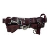 Zeluga 20-218 Heavy Duty Leather Suspender Holder, Brown